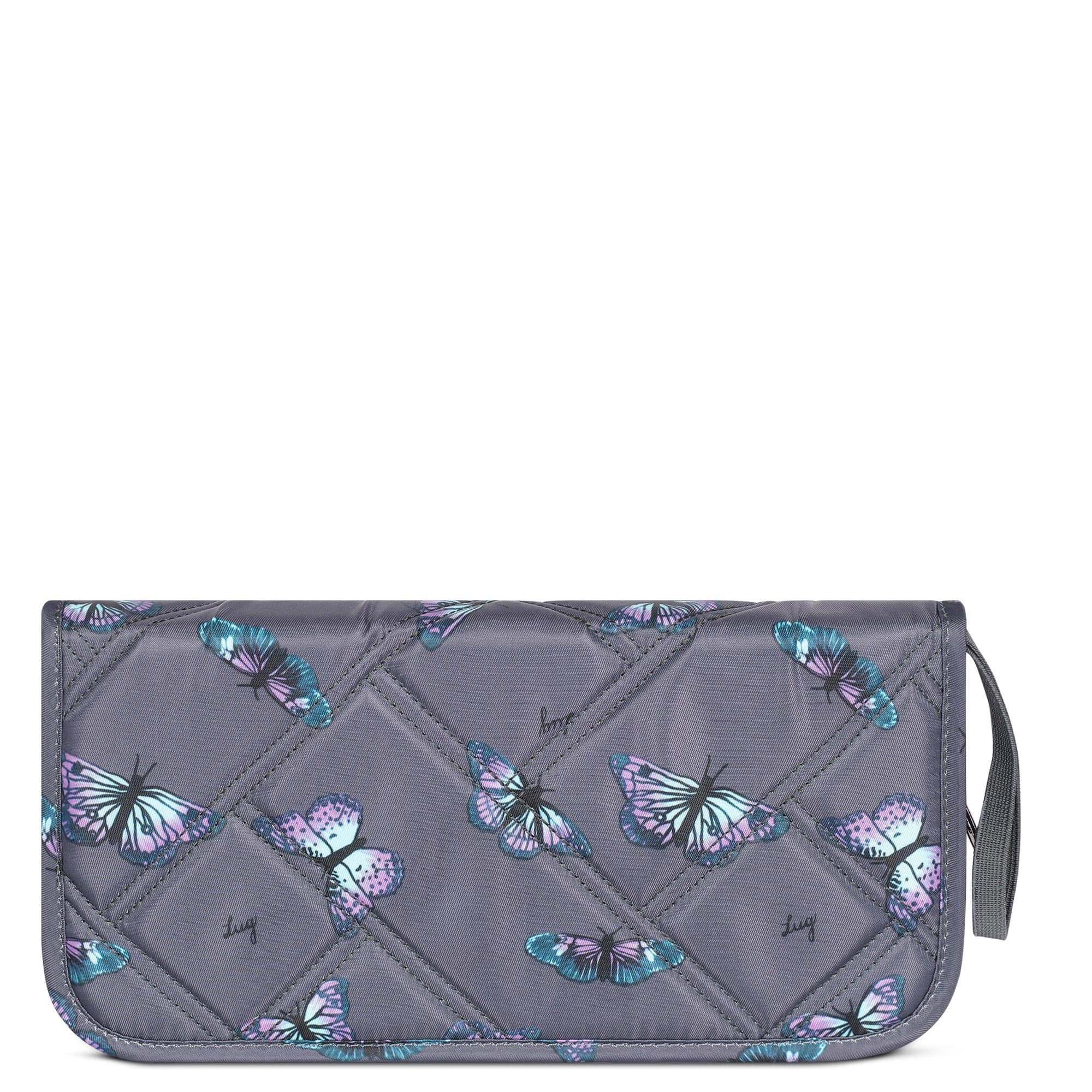 Tango SE Travel RFID Wallet - BUTTERFLY GREY - TangoSE_Butterfley_Grey_04